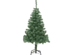 vidaXL Künstlicher Weihnachtsbaum Stahl-Ständer 210 cm 910 Zweige