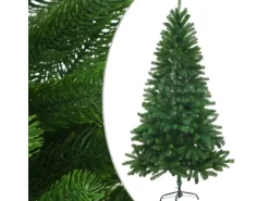 vidaXL Künstlicher Weihnachtsbaum Naturgetreue Nadeln 150 cm Grün