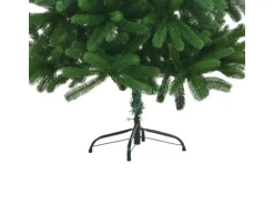 vidaXL Künstlicher Weihnachtsbaum Naturgetreue Nadeln 150 cm Grün