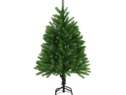 vidaXL Künstlicher Weihnachtsbaum Naturgetreue Nadeln 120 cm Grün