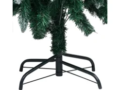 vidaXL Künstlicher Weihnachtsbaum mit Kiefernzapfen und Schnee 150 cm