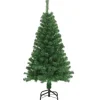 vidaXL Künstlicher Weihnachtsbaum mit Dicken Zweigen Grün 150 cm PVC