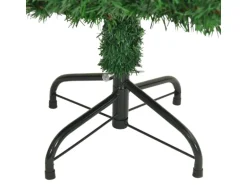 vidaXL Künstlicher Weihnachtsbaum mit Dicken Zweigen Grün 150 cm PVC