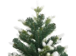 vidaXL Künstlicher Weihnachtsbaum Klappbar Beschneit 120 cm Modell 2