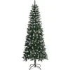vidaXL Künstlicher Weihnachtsbaum mit Ständer Grün 240 cm PVC Modell 1