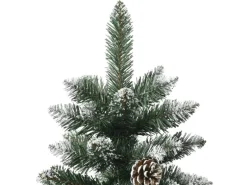 vidaXL Künstlicher Weihnachtsbaum mit Ständer Grün 240 cm PVC Modell 1