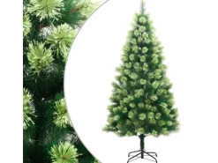 vidaXL Künstlicher Weihnachtsbaum Klappbar mit Ständer 210 cm Modell 1