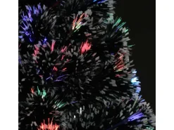 vidaXL Künstlicher Weihnachtsbaum mit Ständer/LED 240 cm Fiberoptik Modell 1