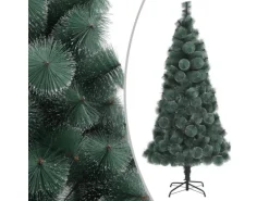vidaXL Künstlicher Weihnachtsbaum mit Ständer Grün 180 cm PET
