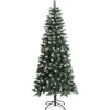vidaXL Künstlicher Weihnachtsbaum mit Ständer Grün 150 cm PVC Modell 1