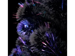 vidaXL Künstlicher Weihnachtsbaum mit StänderLED 150 cm Fiberoptik Modell 1