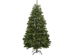 vidaXL Künstlicher Weihnachtsbaum Klappbar mit Ständer Grün 240 cm