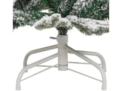 vidaXL Künstlicher Weihnachtsbaum Klappbar Beschneit 150 cm Modell 5