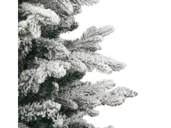 vidaXL Künstlicher Weihnachtsbaum Klappbar Beschneit 150 cm Modell 5