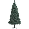 vidaXL Künstlicher Weihnachtsbaum mit Ständer Grün 150 cm PET