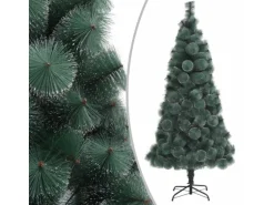 vidaXL Künstlicher Weihnachtsbaum mit Ständer Grün 150 cm PET