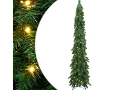 vidaXL Künstlicher Weihnachtsbaum mit 130 LEDs 210 cm