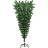 vidaXL Künstlicher Weihnachtsbaum mit Ständer Umgekehrt Grün 120 cm