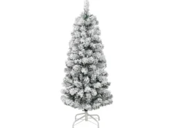 vidaXL Künstlicher Weihnachtsbaum Klappbar Beschneit 150 cm Modell 4