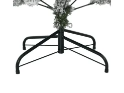 vidaXL Künstlicher Weihnachtsbaum Klappbar Beschneit 120 cm Modell 6