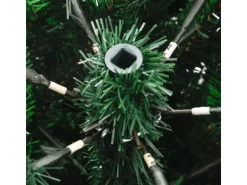 vidaXL Künstlicher Weihnachtsbaum Klappbar mit Roten Beeren 210 cm