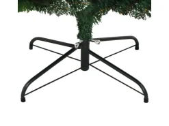 vidaXL Künstlicher Weihnachtsbaum Klappbar mit Roten Beeren 210 cm