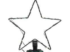 vidaXL LED-Weihnachtsbaum Kegelform Warmweiß 108 LEDs 70x180 cm