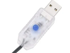 vidaXL LED-Weihnachtsbaum Kegelform Warmweiß 108 LEDs 70x180 cm