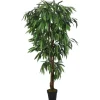 vidaXL Mangobaum Künstlich 300 Blätter 80 cm Grün