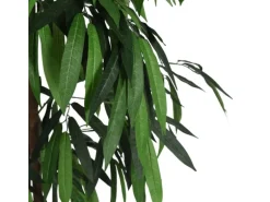 vidaXL Mangobaum Künstlich 300 Blätter 80 cm Grün