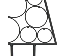 vidaXL Metall-Weihnachtsbaum Deko Schwarz 60 cm Modell 3