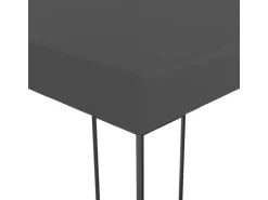 vidaXL Pavillon mit LED-Lichterkette 3x4 m Anthrazit Modell 1