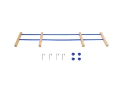 vidaXL Rückenlehne für Schlitten Blau Sperrholz