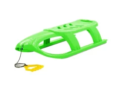 vidaXL Schlitten für Kinder Grün 102,5x40x23 cm Polypropylen