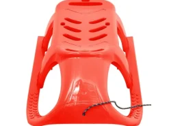 vidaXL Schlitten für Kinder Rot 102,5x40x23 cm Polypropylen
