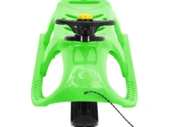 vidaXL Schlitten mit Lenkrad Grün 102,5x40x23 cm Polypropylen