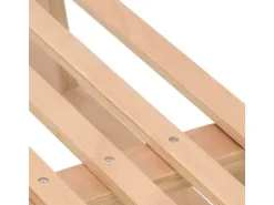 vidaXL Schlitten 110x40x34 cm Sperrholz