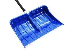 vidaXL Schneeschaufel Blau 145 cm Aluminium
