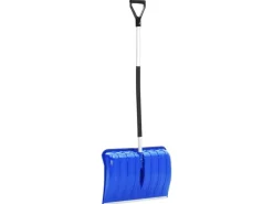 vidaXL Schneeschaufel Blau 145 cm Aluminium