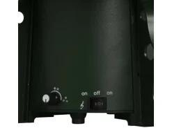 vidaXL Schneiender Weihnachtsbaum mit Schirmfuß Grün 170 cm