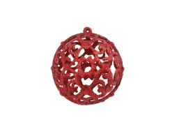 vidaXL 100-tlg. Weihnachtskugel-Set 3/4/6 cm Rot