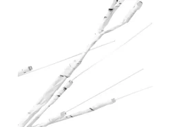 vidaXL Weihnachtsbaum 200 LEDs 2,2 m Warmweiß Weide Indoor Outdoor