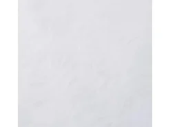 vidaXL Weihnachtsbaumdecke Weiß 122 cm Kunstpelz