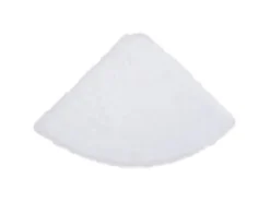 vidaXL Weihnachtsbaumdecke Weiß 90 cm Kunstpelz