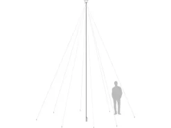 vidaXL Weihnachtsbaum-Lichterkette Indoor Outdoor 1300 LEDs Blau 8 m