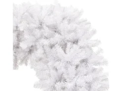 vidaXL Weihnachtsgirlande Weiß 240 cm