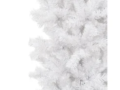 vidaXL Weihnachtsgirlande Weiß 240 cm