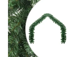 vidaXL Weihnachtsgirlande PVC 10 m