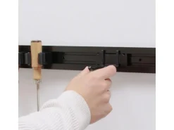 Wagner Gerätehalter 5-teilig Clips & Schiene Ausziehbar 60-110 mm x 55 cm