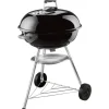 Weber Holzkohle-Kugelgrill Compact Kettle Ø 57 cm Schwarz